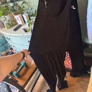 Aerie black jumpsuit